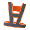 thumbnail image 4 of koolsoo Reflective Vest High Visibility Construction Vest Clothing Orange Orange (Gray Reflective Strip), 4 of 7
