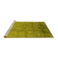 thumbnail image 2 of Ahgly Company Machine Washable Indoor Rectangle Persian Yellow Bohemian Area Rugs, 2' x 5', 2 of 4