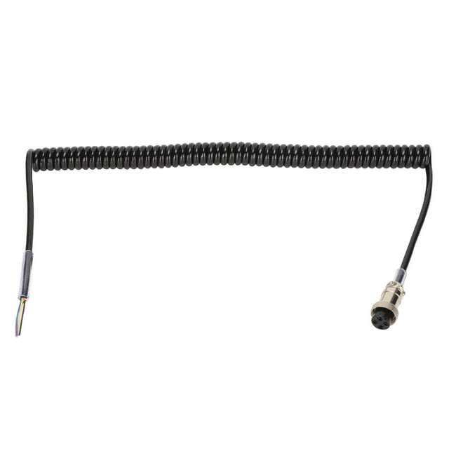 Cable de repuesto para micrófono de radio, hembra, con conector precableado de 4 pines para radio CB HAM.