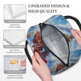 thumbnail image 3 of Yiaed Cartoon Train Hot Air Balloon Print Lunch Bag Adult Insulated Lunch Box, Leakproof Cooler Food Lunch Containers Reusable High Capacity Lunch Tote Bags-One Size, 3 of 6
