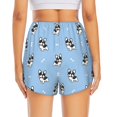 thumbnail image 4 of Goofa French Bulldog Puppy Printed Women 2 in 1 Running Shorts,Quick Dry Athletic Workout Shorts,High Waisted Athletic Shorts with Liner Pockets-X-Large, 4 of 9