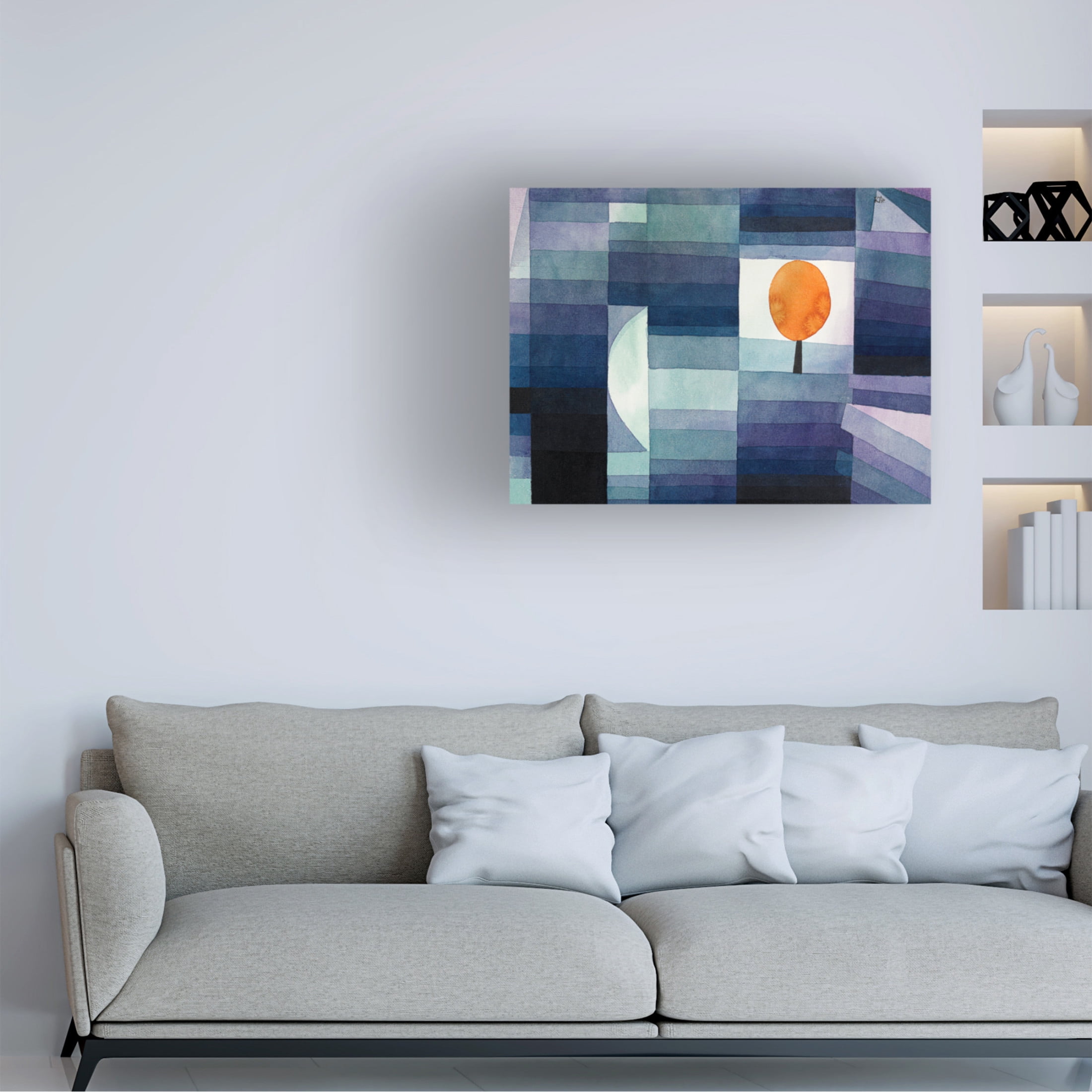 Trademark Fine Art Pictufy The Harbinger of Autumn 1922 Canvas Wall Art