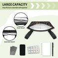 thumbnail image 6 of Jiueut Butterfly Mushroom Wheelchair Side Bags for the Armrest Wheelchair Bags to Hang on Side 2 Pockets for Women Street Side Arm Bag for Power Wheelchair for Seniors, 6 of 7