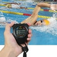 Hsankro Sports Stopwatch, Model ST5678, Single Lap Split, Digital