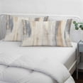 thumbnail image 4 of Beige Grey Lumar Pillow Covers,Abstract Mottled Art Retro Modern Painting Soft Breathable Throw Pillow Cases with Invisible Zipper,Decorative Pillowcase Pillows Protectors for Sofa Bed Chair 16"x24", 4 of 9