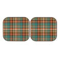 thumbnail image 7 of Haiem colorful plaid Car Windshield Sun Shade (2 Pieces) Foldable Windshield Sun Shade Car Accessories for Truck SUV Pickup-Medium, 7 of 7