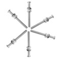 thumbnail image 4 of TABLZONE 6Pcs Stainless Steel Pool Ladder Hardware Screws Easy Install Replacement for Pool Ladder, 4 of 6