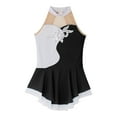 thumbnail image 4 of iEFiEL Girls Sequins Figure Skating Leotard Gymnastic Ballet Dance Performance Dress, 4 of 5