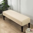 thumbnail image 4 of veasfak Housse de Banc en Polyester Amovible Protection Complète Installation Facile Beige, 4 of 9