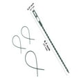 thumbnail image 2 of Clearance! Under$5 Garden Stakes 200 Pack, Diy 4ft 5ft 6ft 7ft 8ft Tomato Stakes Plastic Coated Metal Plant Sticks Stakes Supports with Rotatable Clips for Indoor Outdoor Plants Vegetable B, 2 of 5