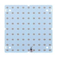 thumbnail image 3 of Luz LED de cultivo de 50 W, resistente al agua, para plantas de invernadero. Morado y Rosa 81 Leds, 3 of 7