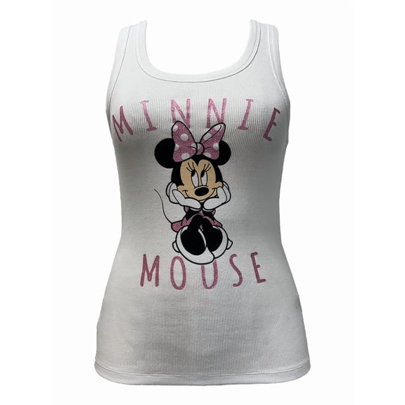 Adult Disney Minnie Sitting Tank Top