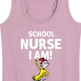 thumbnail image 3 of Dr. Seuss - School Nurse I Am Sam I Am - Women's Racerback Tank Top, 3 of 6