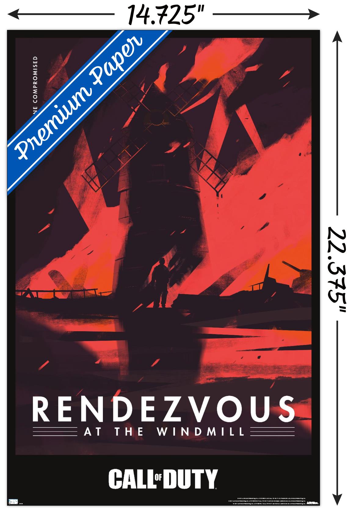 Call of Duty: Vanguard - Rendezvous Wall Poster, 14.725" x 22.375"