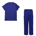 thumbnail image 2 of Men's Scrubs Set Scrub Top and Pants Scrubs Set, 2 of 3