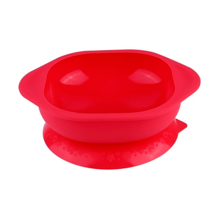

1pc Integrated Suction Bowl Baby Eating Training Bowl Practical Silica Gel Bowl