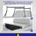 thumbnail image 6 of Tri-Fold 5FT Hard Truck Bed Tonneau Cover Fits 2016-2024 Toyota Tacoma, 6 of 7