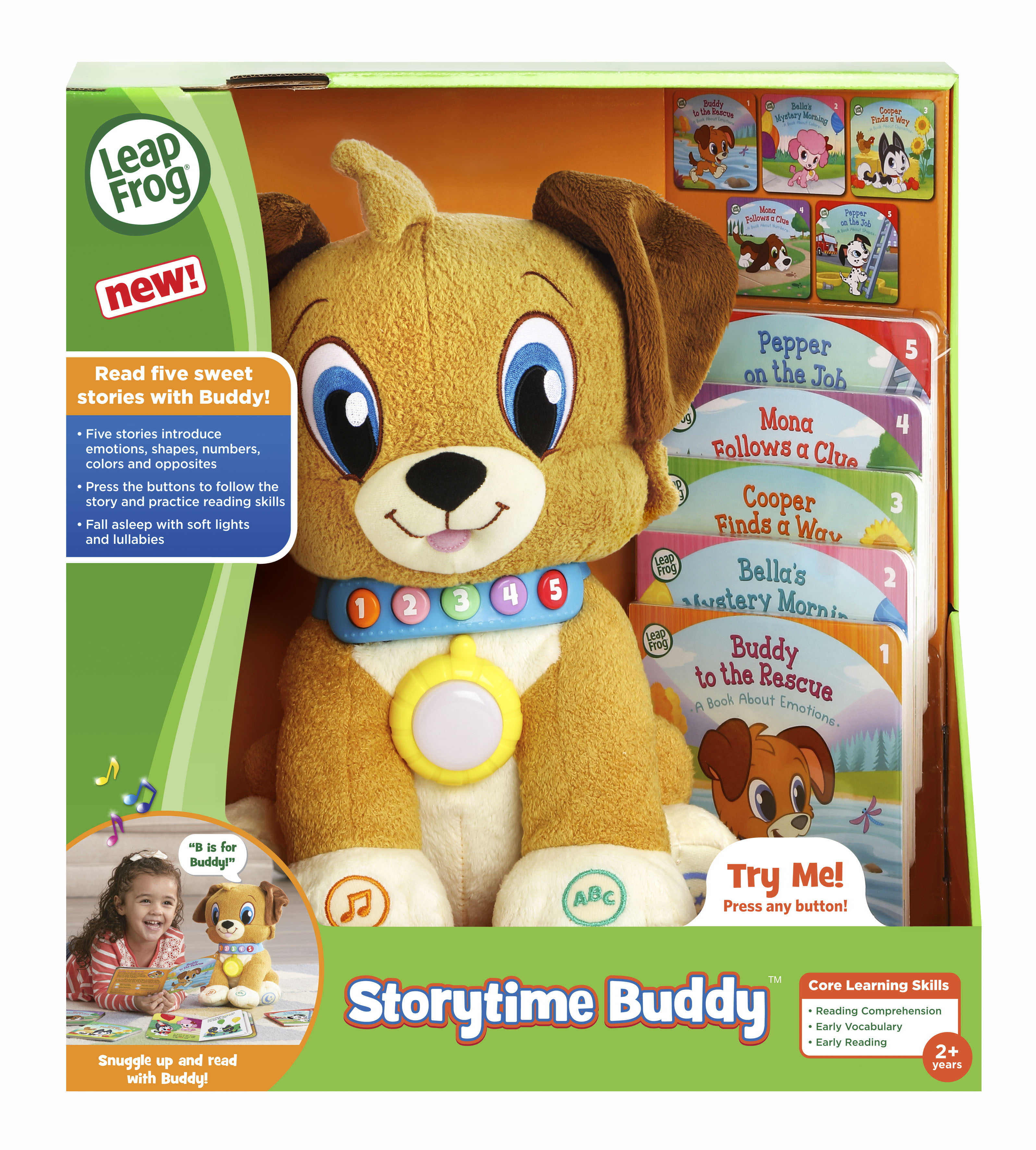 LeapFrog, Storytime Buddy, Toddler Toy, Reading Toy 