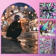 thumbnail image 2 of QHUDLV Vintage Clear Parasol Umbrella - Stylish Beach & Wedding Sun Umbrella for Women/Teens, 2 of 5