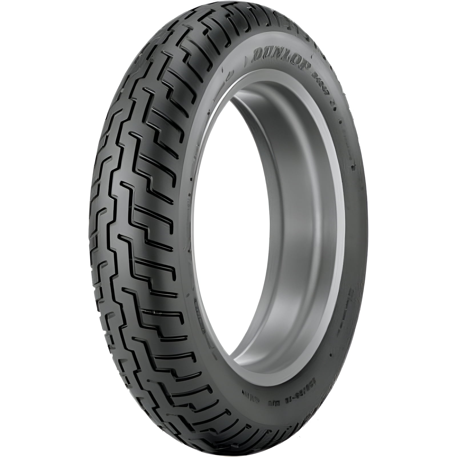 130/70-18 (63H) Dunlop D404 Front Motorcycle Tire Black Wall For Yamaha, Honda, Victory