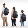 thumbnail image 5 of adidas Hermosa Mesh Backpack, See-Through Transparent Clear Festival Bag, Core Camo Legacy Green/2.0, One Size, 5 of 6