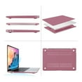 thumbnail image 6 of MOSISO Compatible with MacBook Air 13 inch Case 2020 2019 2018 Release A2337 M1 A2179 A1932 Touch ID, Plastic Hard Shell Cover&Keyboard Cover for MacBook Air 13.3 inch Case, 6 of 6