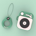 thumbnail image 1 of Funda protectora de dibujos animados de tendencia creativa de Airpods1/2 generación s Rojo Verde, 1 of 5