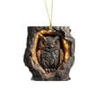 thumbnail image 3 of Animal Acorn Ornaments – Cozy Woodland Christmas Ornaments, 2026 New Pine Cone Animal Decoration, Acrylic Hanging Animal Figurines, Personalized Xmas Tree Décor for Animal Lovers (12Pc/3.14"), 3 of 9