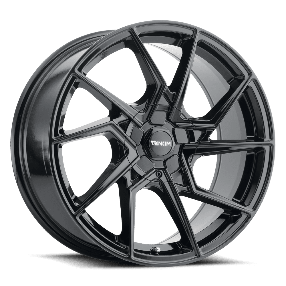 Venom Alloy Rims VENOM37 19X8.5 5X112 +35 66.6 All Gloss Black