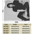 thumbnail image 3 of Norman Reedus Blanket Bedding Fleece Blanket Daryl Dixon Soft Throw Blankets Lightweight Anti-Static Blanket - 3 Sizes, 3 of 5