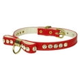 thumbnail image 6 of Dog, Puppy  Pet Collar, "Bow Clear Crystal Jewelry Set", 6 of 10