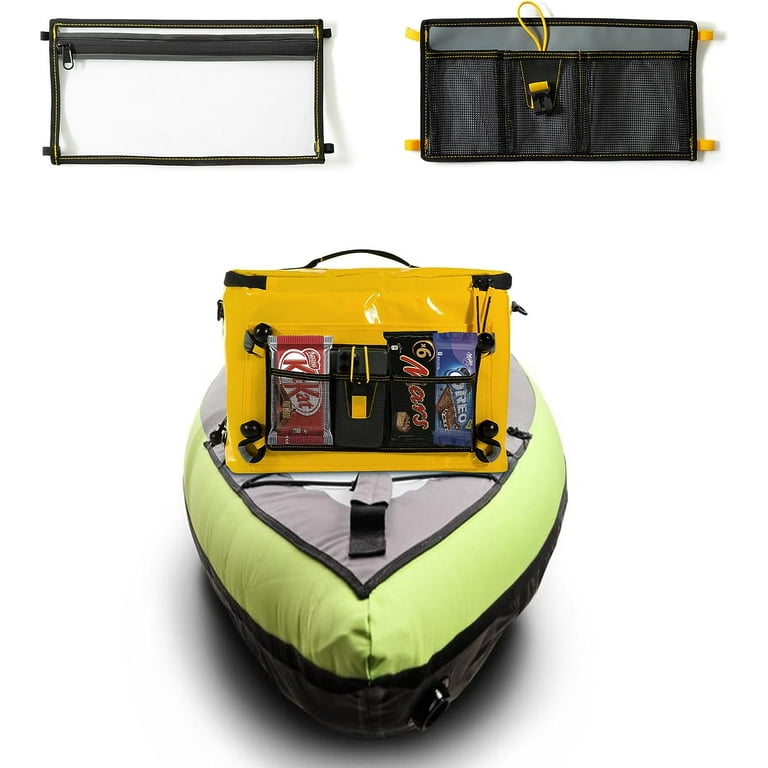 VORVIL Kayak Cooler Behind Seat with Waterproof Storage Bag – Waterproof  Cooler for Kayaking - Paddle Board Cooler Compatible with Lawn Chair  Seating - Kayaking Accessories 