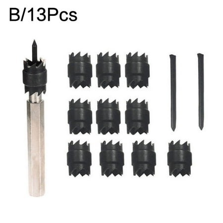 

9/13pcs Double Sided 3/8 Rotary Spot Weld Cutter Remover Drill ^ Welds S4N9