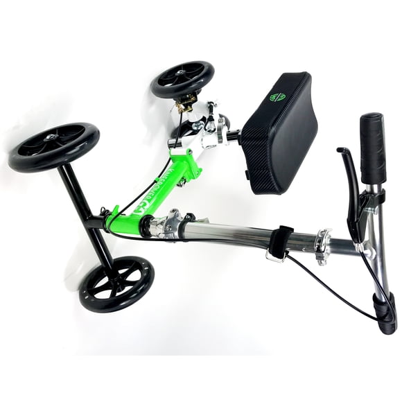 KneeRover GO Knee Scooter - The Most Compact & Portable Knee Walker Crutches Alternative