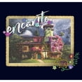 thumbnail image 2 of Junior's Encanto Postcard From A Magical Casa  Graphic Tee Navy Blue 2X Large, 2 of 3