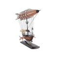 thumbnail image 2 of Old Modern Handicrafts Steampunk Airship Model Decoración de techo, talla única, multicolor, 2 of 9
