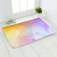 thumbnail image 4 of Colorful Doormat Kitchen Carpet Anti-Slip Nordic Style Colorful Marble Flannel Bottom Door Floor Room Dustproof Mats, 4 of 5