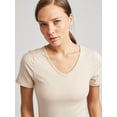 thumbnail image 3 of Kalon Women 4-Pack V-Neck T-Shirt Base Layer, 3 of 6