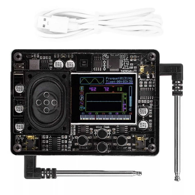 Versatile Mini Theremin for Multiple Genres Intuitive Settings & Enhanced User Experience