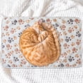thumbnail image 3 of Puppy Blankets Cat Dog Blankets Super Soft Warm Sleep Mat Grey Star Cute Print Blanket Fleece Pet Blanket Flannel Throw For Small Dogs Puppy Dogs Cats Small, 3 of 4