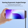 thumbnail image 5 of nubia RedMagic 2-in-1 USB C to 3.5mm Audio Headphone Jack and Charger Adapter with PD Fast Charging, 2 USB-C Port Coatible with iPhone 16/15 Pro MAX, Galaxy S24/S23 Ultra, Pixel 9/8/7, 5 of 5