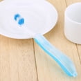 thumbnail image 3 of Portacepillos de dientes de plástico, azul claro, portátil, compacto, organizador de baño, True Excellence, 3 of 5