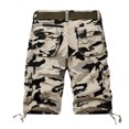 thumbnail image 4 of JINMGG Summer Fall Mens Shorts Clearance,Men Casual Camouflage Zipper Button Pockets Cropped Cargo Shorts, 4 of 8