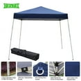 thumbnail image 5 of 8 X 8 FT Pop-Up Slant Leg Canopy Tent, Reinforced Steel Frame Commercial Instant Shelter with 3 Adjustable Heights, Easy-Carrying Lightweight Canopy with Carry Bag, 5 of 9