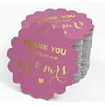 thumbnail image 4 of Inkdotpot Thank You From The New Wedding Bottle Tag Real Gold Foil Favor Hang Tags 50 Pack, 4 of 6