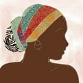 thumbnail image 2 of Delimont, Danita 26x26 White Modern Wood Framed Museum Art Print Titled - African Portrait I, 2 of 4