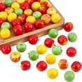 thumbnail image 1 of 50 manzanas artificiales en 5 estilos, rojas, verdes y amarillas, decorativas., 1 of 5