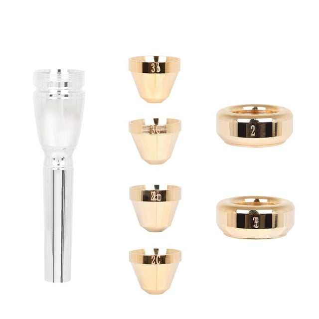 Bearachild Accesorios de latón de bocina de varios modelos para profesionales, accesorios para instrumentos musicales precisos Kits de experimentos de química