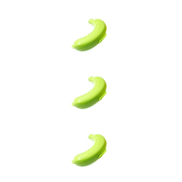 Advancent Caja protectora de plátano de plástico, soporte de almacenamiento de comida, fruta de almuerzo, nuevo estilo, oferta especial Type4 NO4