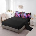 thumbnail image 3 of Erosebridal Axolotl Comforter Set Queen 7 Pcs Cute Cartoon Salamander Kawaii Ocean Sealife Bedding Set Reptile Animal Sea Underwater World Bed in a Bag with Comforter,Sheets, 3 of 5